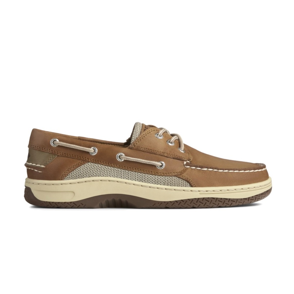 NEW SPERRY Billfish Boat Shoes - Dark Tan - Picture 12 of 13